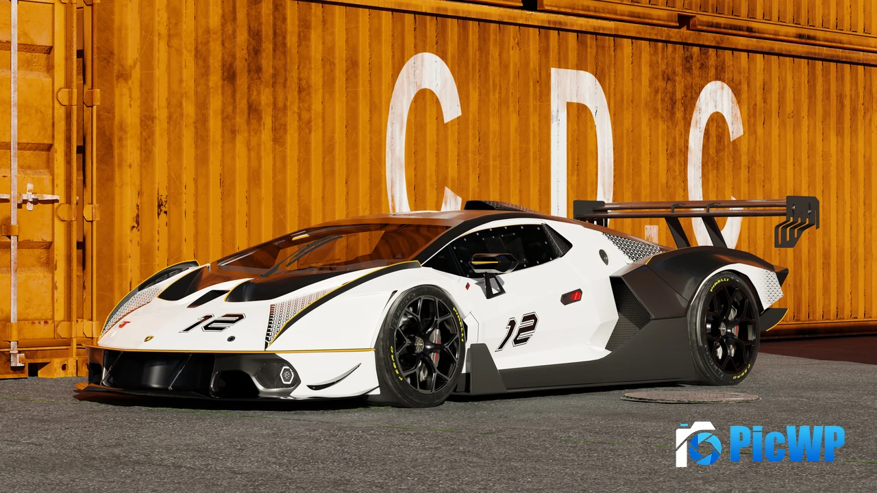 Lamborghini Essenza SCV12 CGI 4K PC Wallpaper