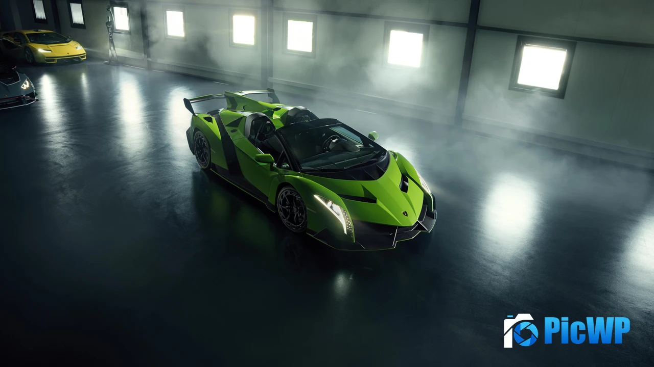 Lamborghini Veneno Roadster 4K PC Wallpaper