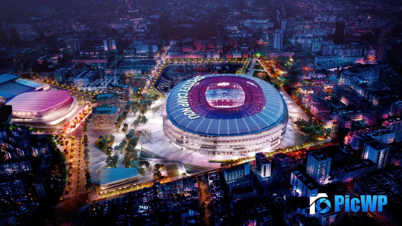 Spotify Camp Nou Barcelona 4K PC Wallpaper