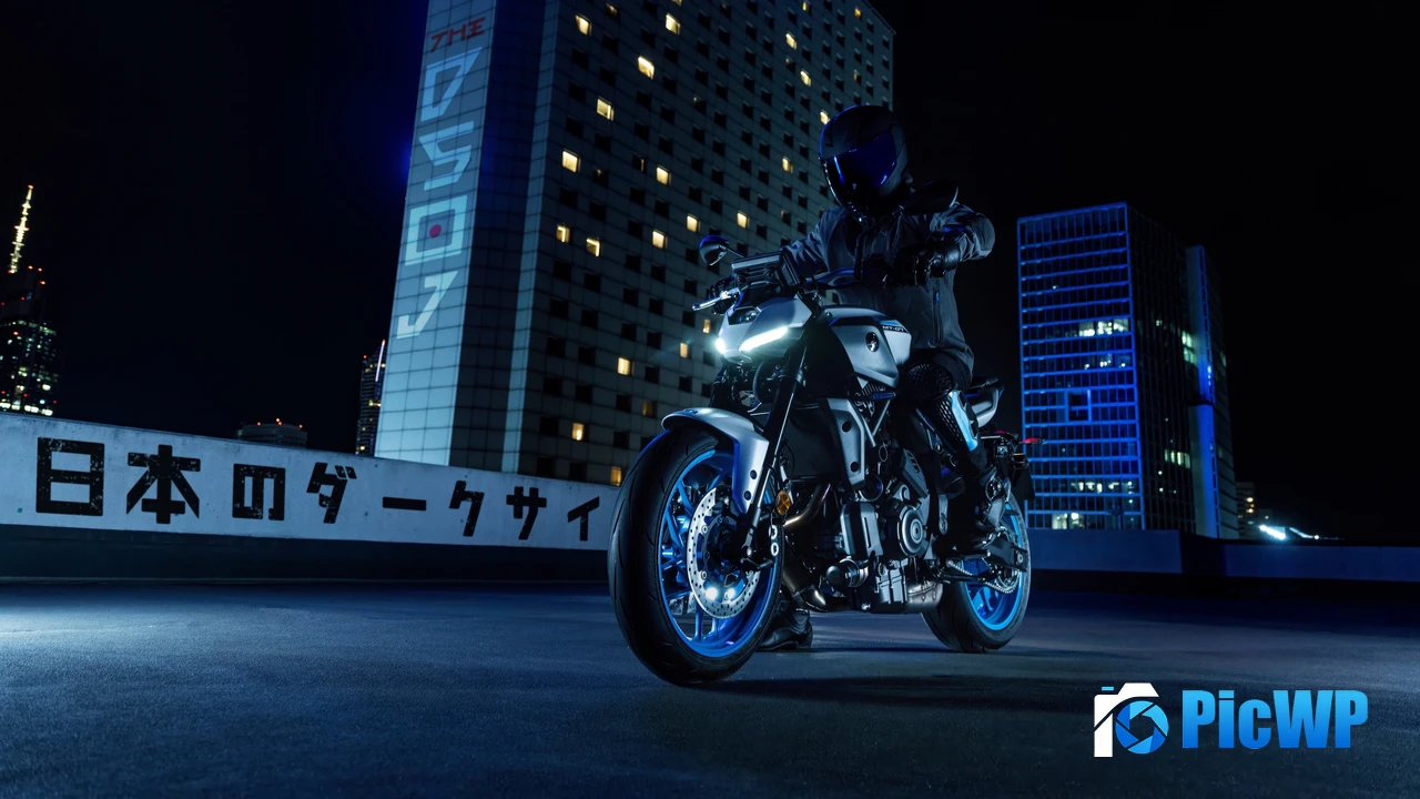 Yamaha MT-07 2025 4K PC Wallpaper