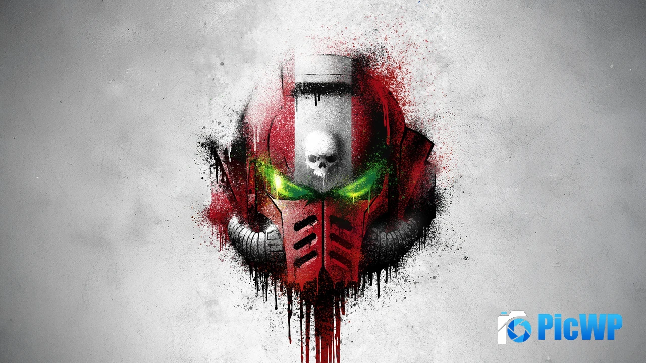 Blood Angels Warhammer 40K 4K PC Wallpaper