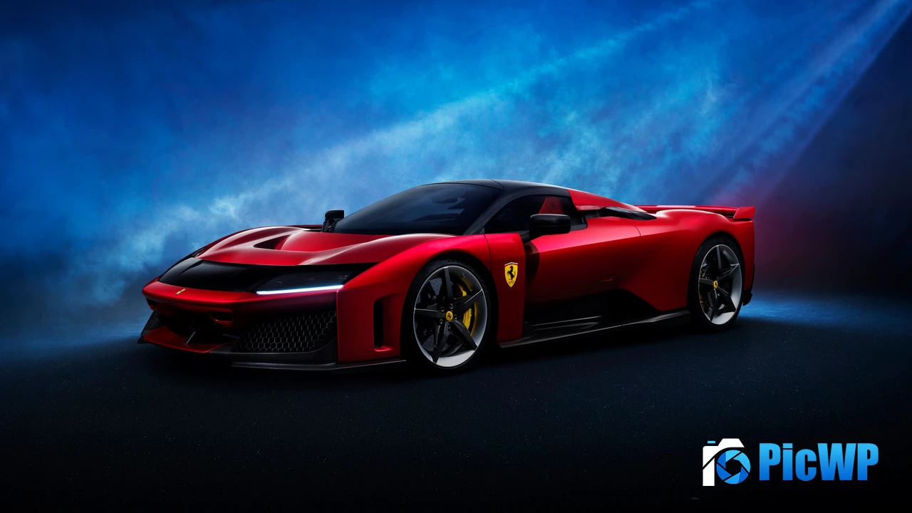 Ferrari F80 Supercar 4K PC Wallpaper