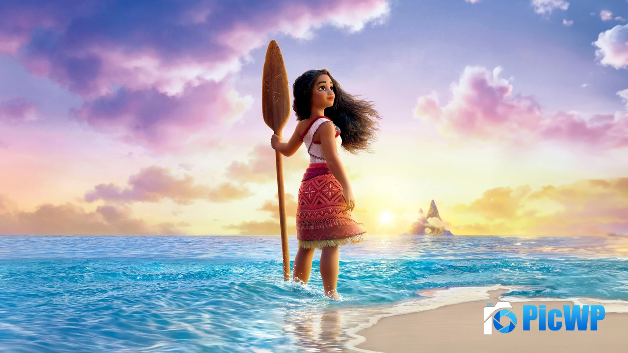 Moana 2 Fan Art 4K PC Wallpaper