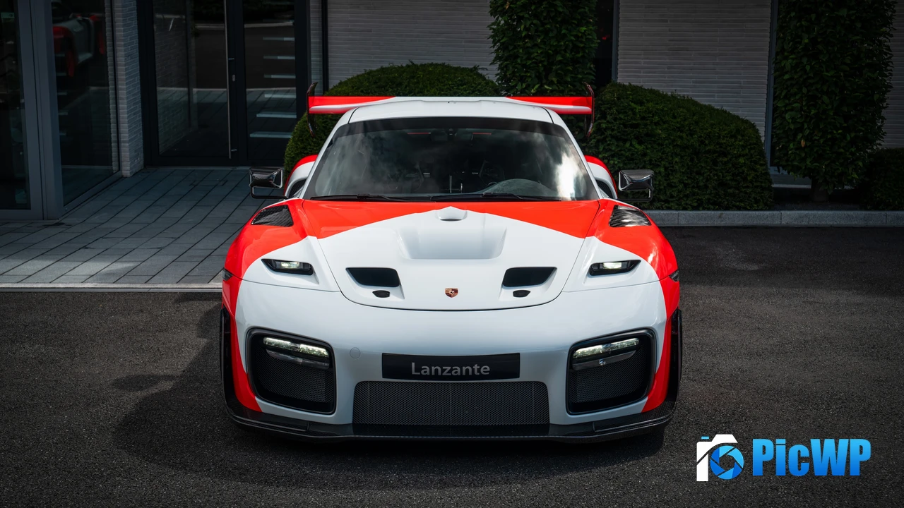 Lanzante Porsche 935 2024 4K PC Wallpaper
