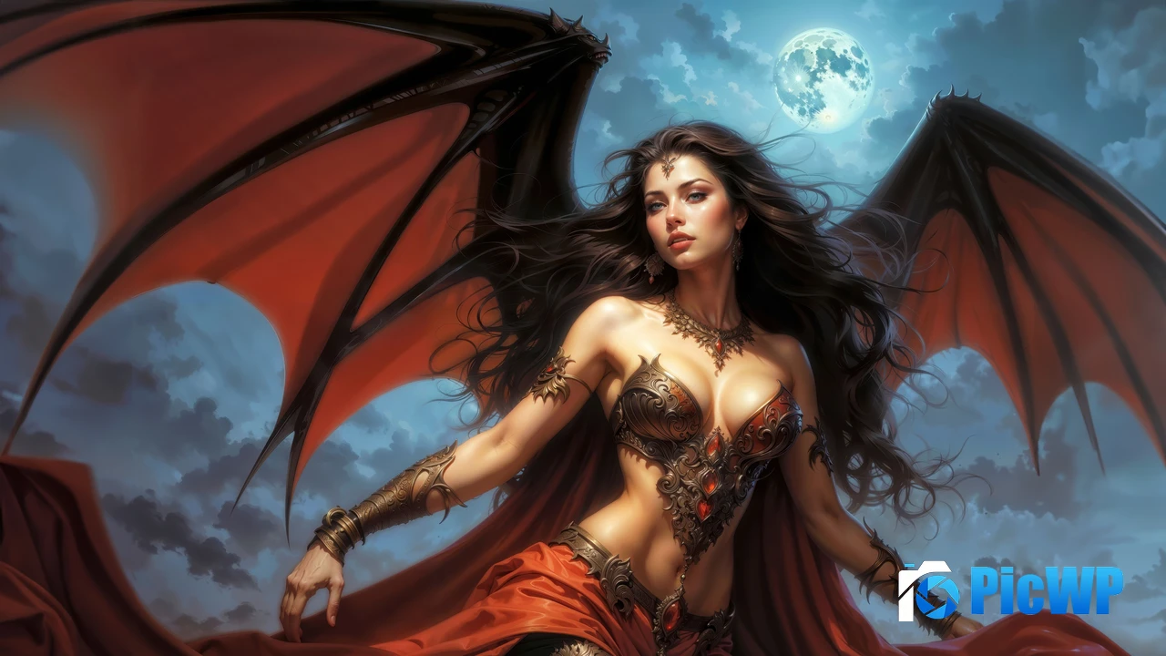 Vampire Queen 4K PC Wallpaper
