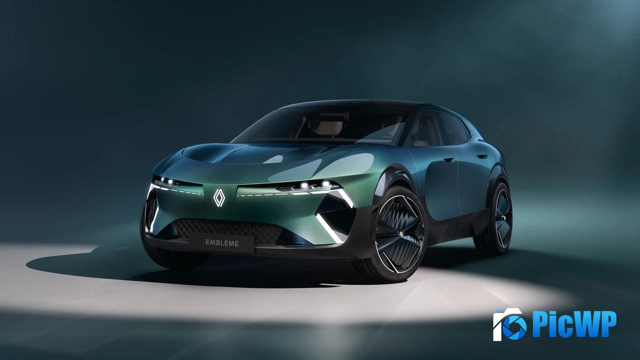 Renault Embleme Concept cars 4K PC Wallpaper