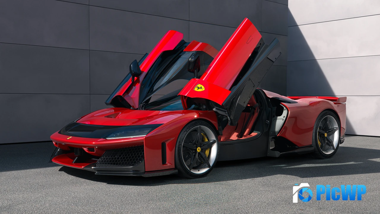 Ferrari F80 2025 4K PC Wallpaper