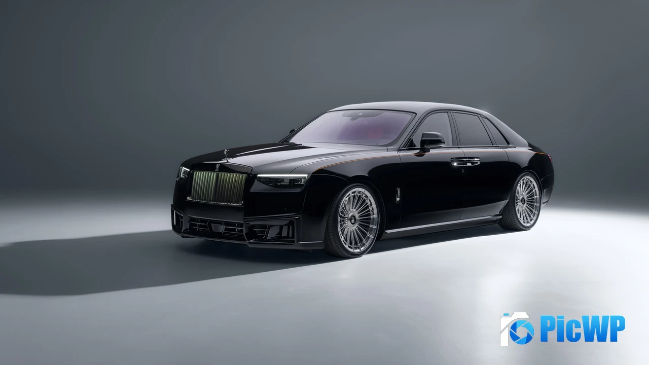 Spofec Rolls-Royce Black Badge Ghost 2026 4K PC Wallpaper