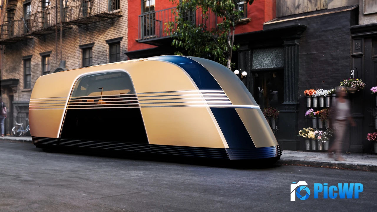 Tesla Robovan Prototype 4K PC Wallpaper