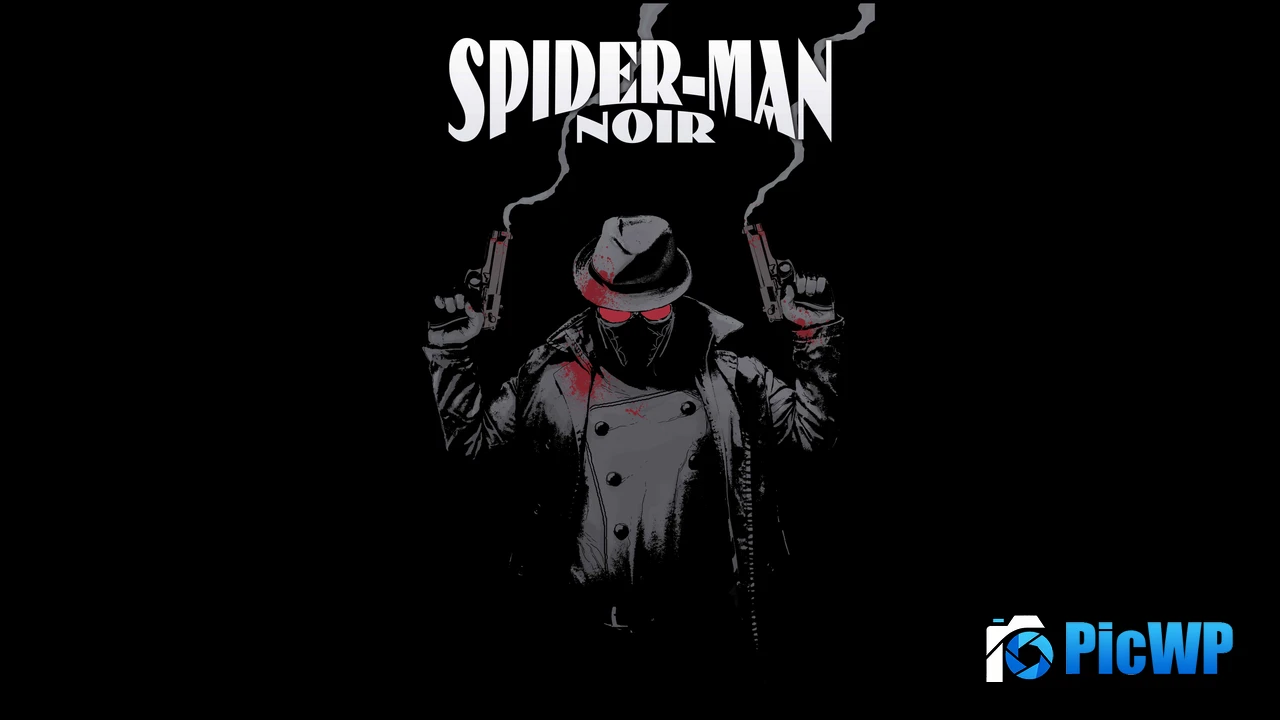 Spider-Man Noir 12K 4K PC Wallpaper