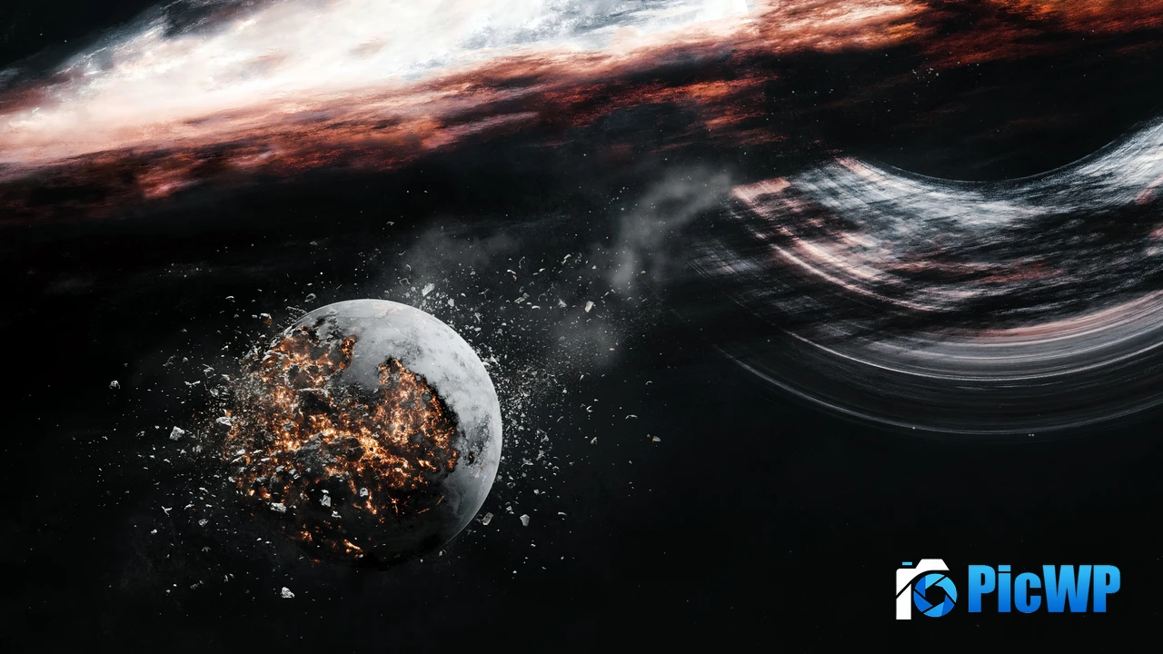 Black hole Cosmic phenomena 4K PC Wallpaper