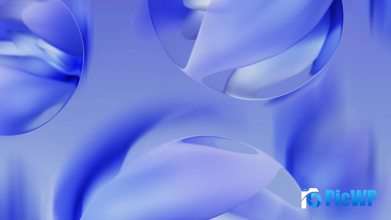 Google Pixel 9a Blue aesthetic 4K PC Wallpaper