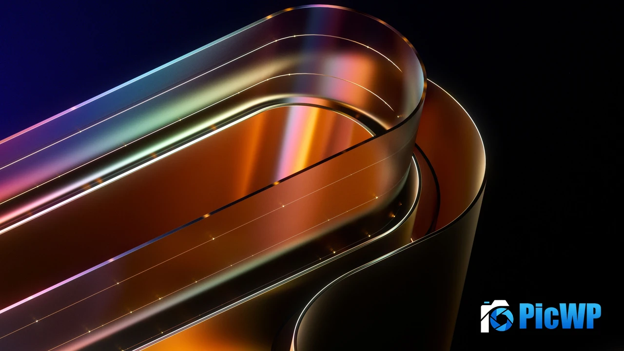 Curves Digital Art 4K PC Wallpaper