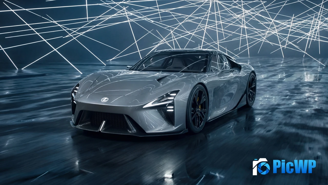 Lexus LFA Concept 2025 4K PC Wallpaper
