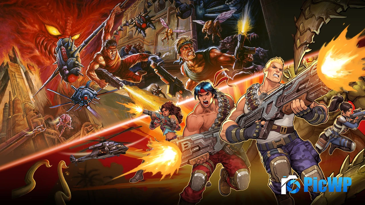 Contra: Operation Galuga Game Art 4K PC Wallpaper