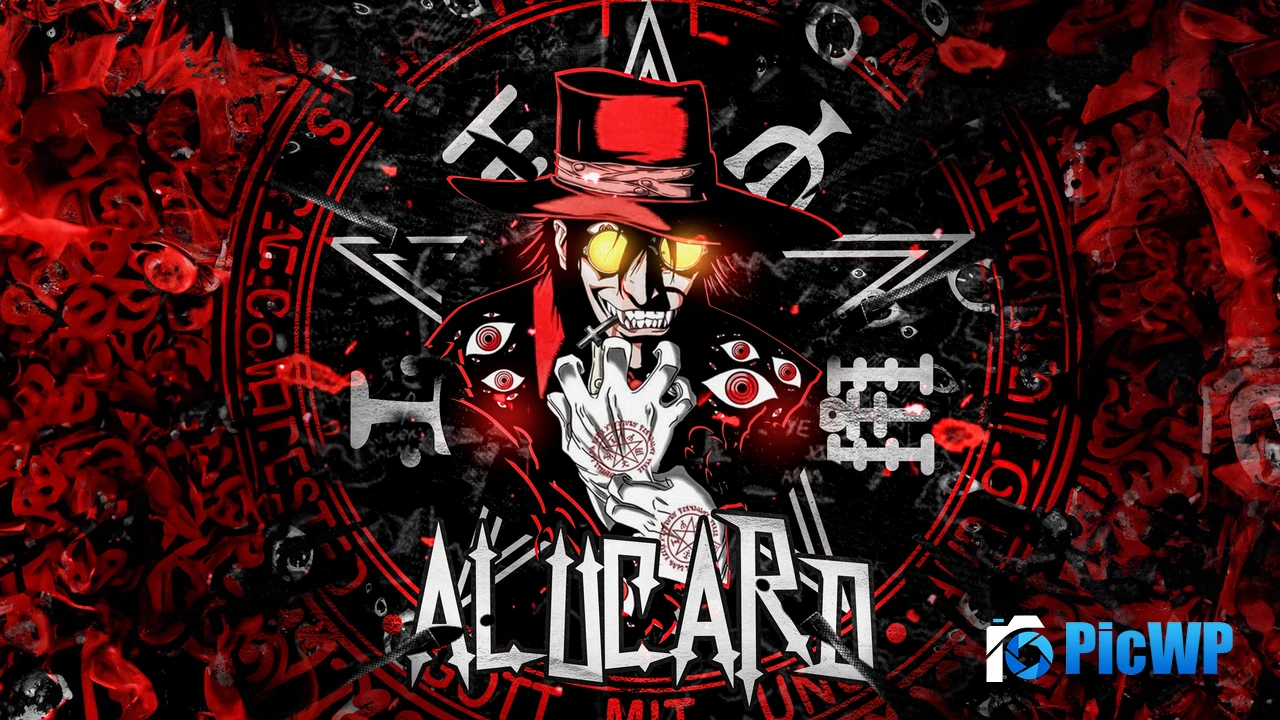 Alucard AI art 4K PC Wallpaper