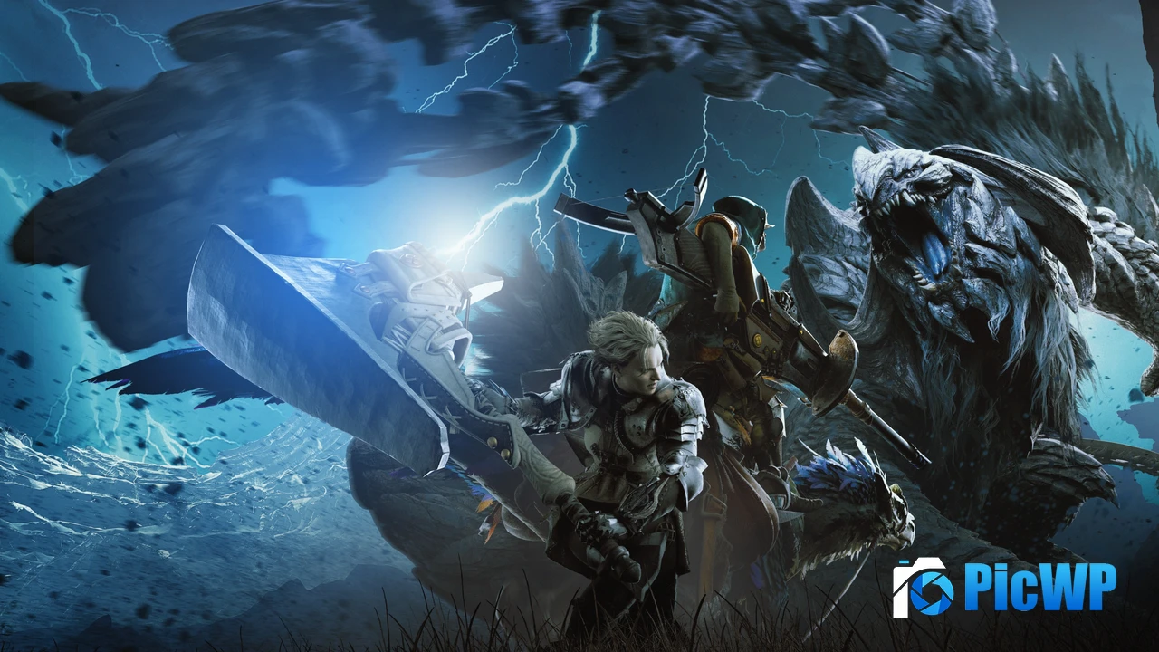 Monster Hunter Wilds Game Art 4K PC Wallpaper