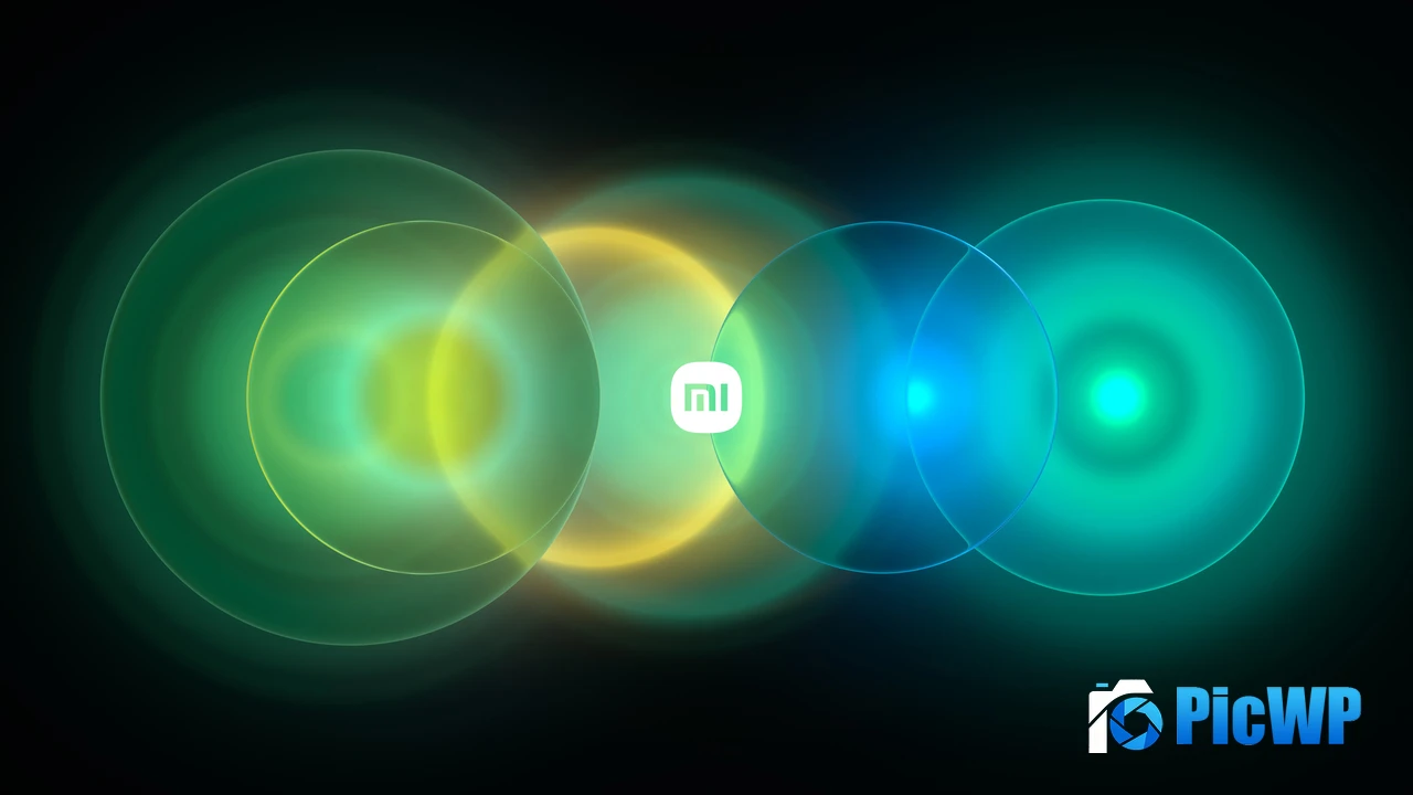 MIUI Green abstract 4K PC Wallpaper