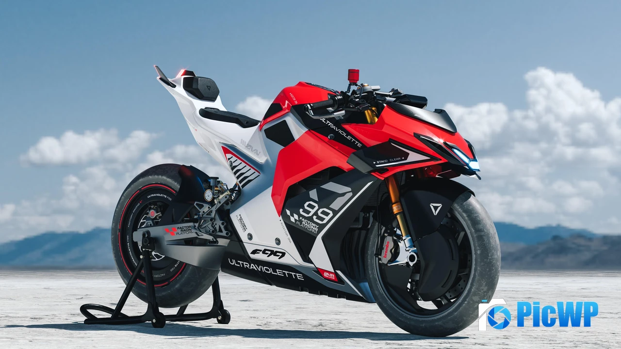 Ultraviolette F99 Electric superbike 4K PC Wallpaper