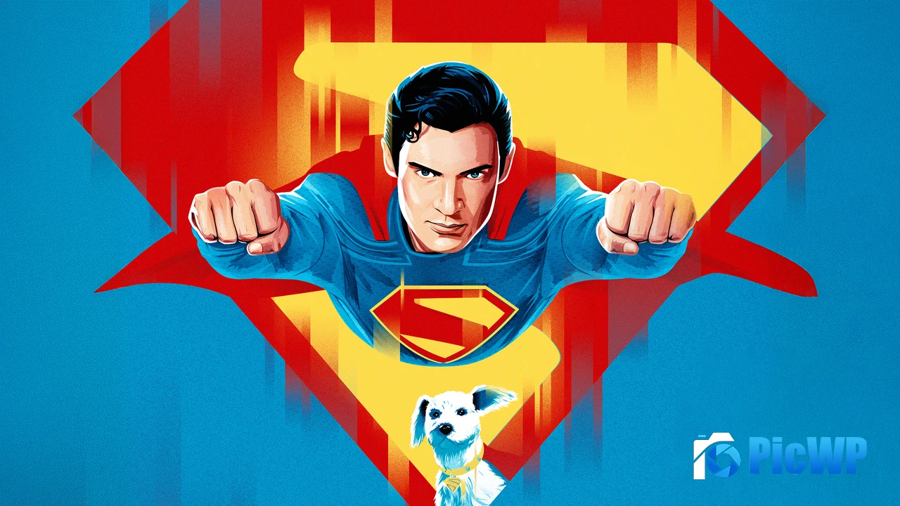 Superman Krypto 4K PC Wallpaper