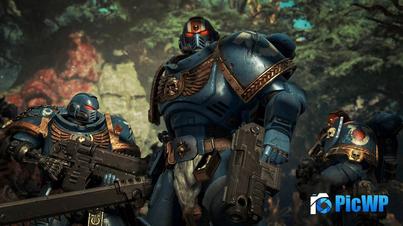 Space Marine 2 Ultramarines 4K PC Wallpaper