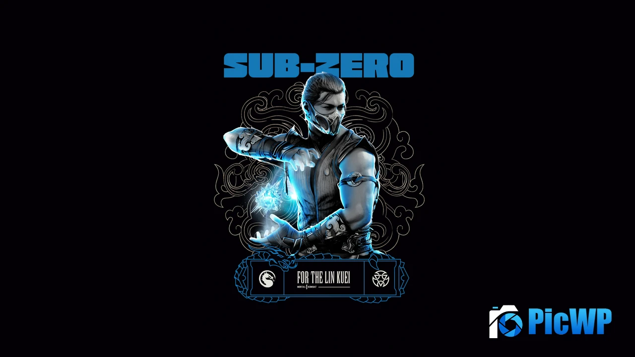 Sub-Zero (Mortal Kombat) AMOLED 4K PC Wallpaper