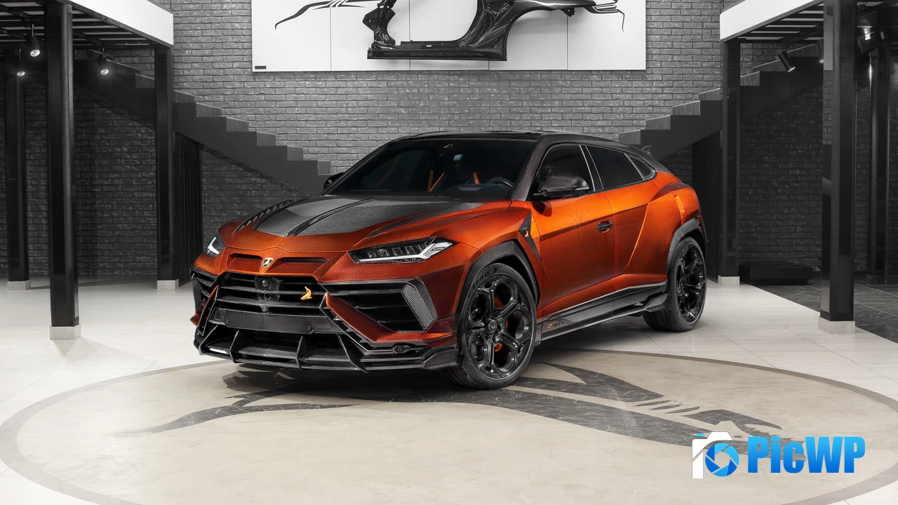 TopCar Lamborghini Urus R’Evo Stealth Edition 4K PC Wallpaper