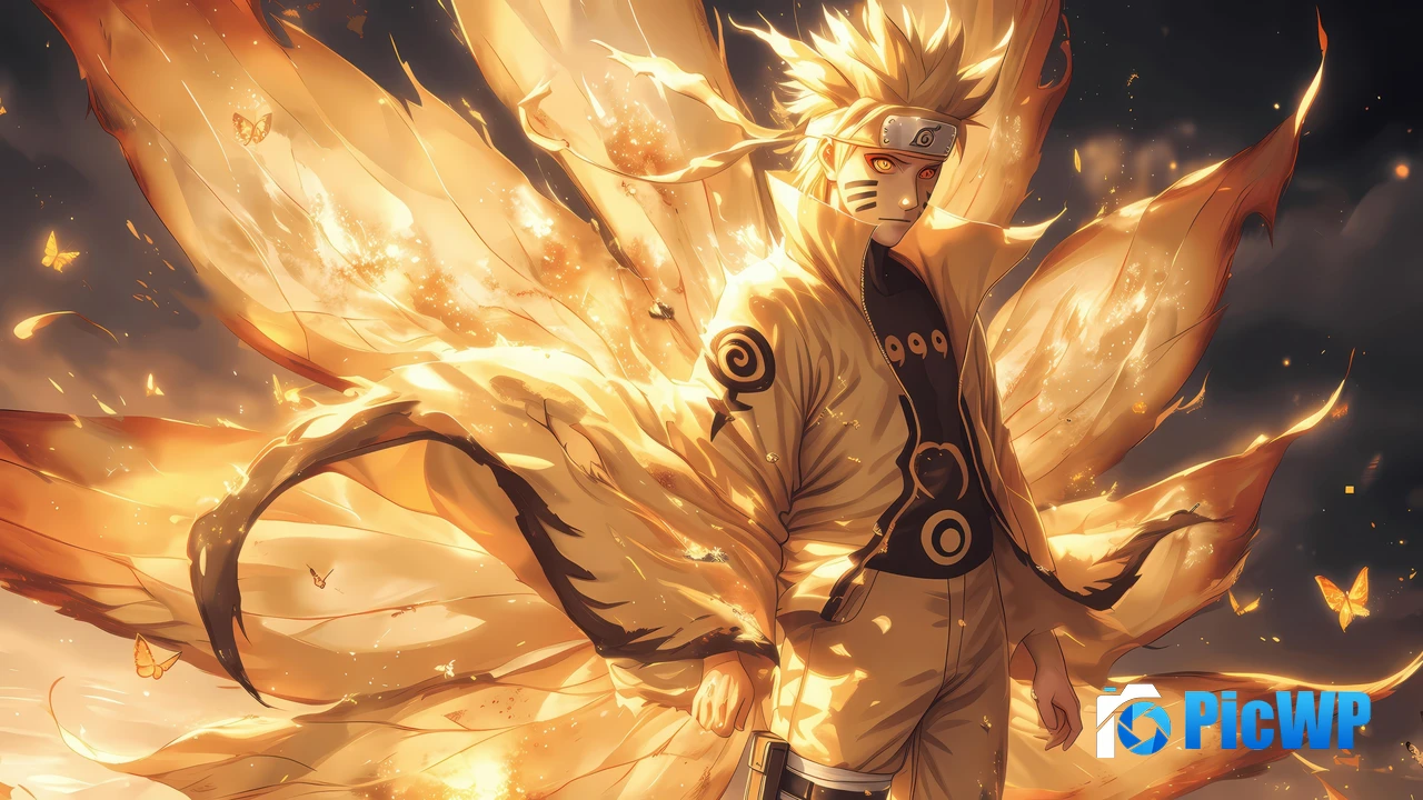 Naruto Uzumaki Kurama 4K PC Wallpaper