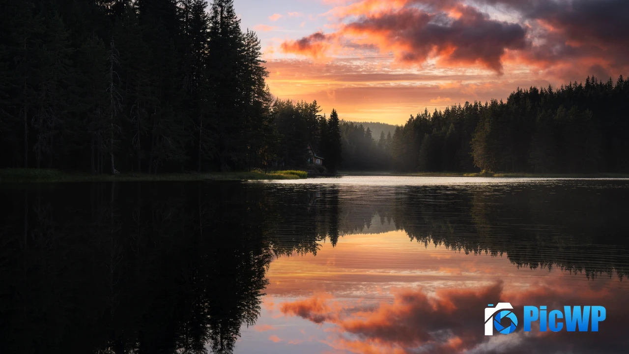 Serene Lake 4K PC Wallpaper