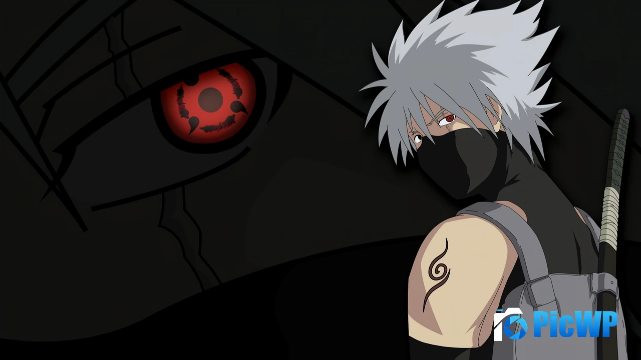 Kakashi Hatake Dark aesthetic 4K PC Wallpaper