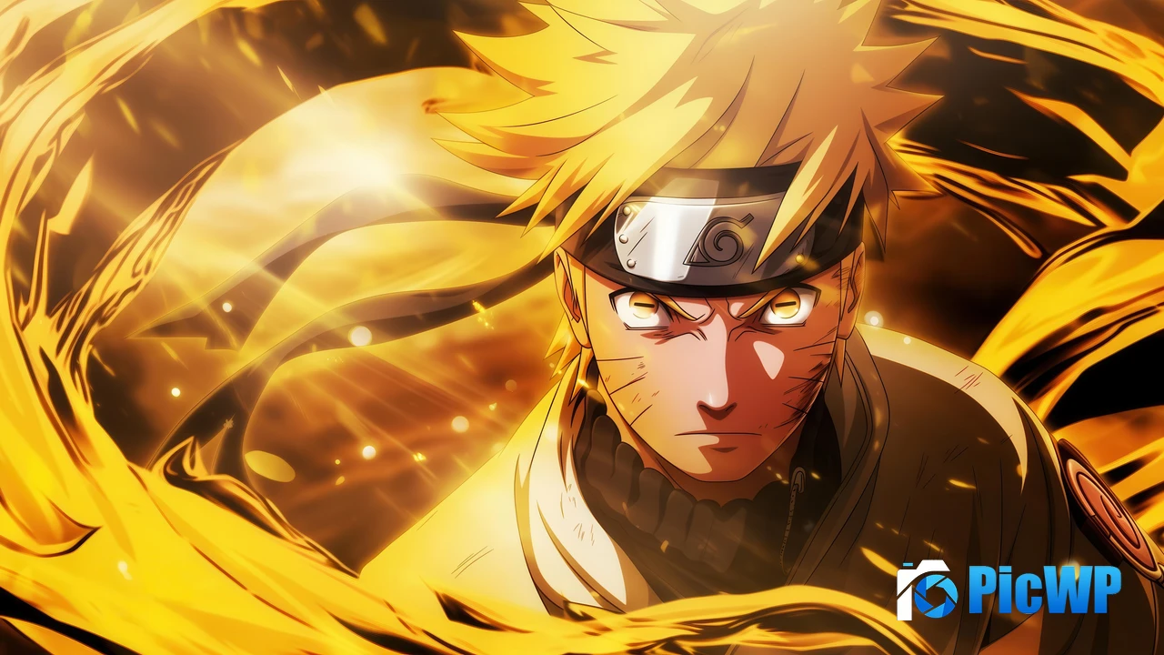 Naruto Uzumaki Fierce 4K PC Wallpaper