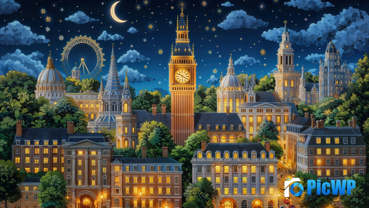 London Aesthetic 4K PC Wallpaper