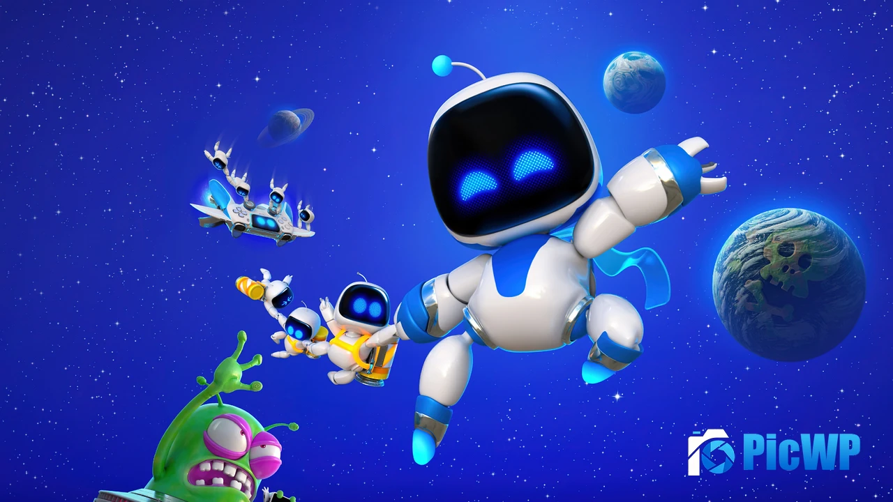 Astro Bot 2024 Games 4K PC Wallpaper