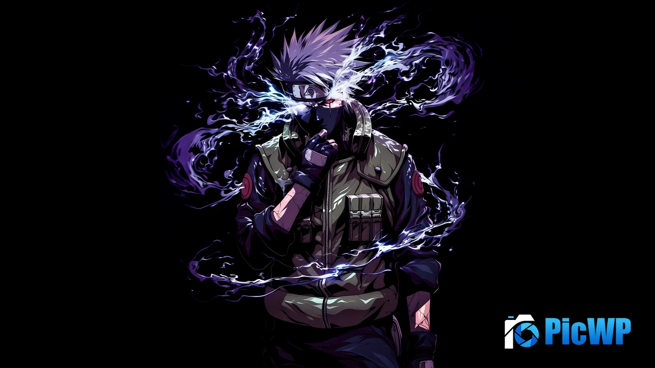 Kakashi Hatake AI art 4K PC Wallpaper