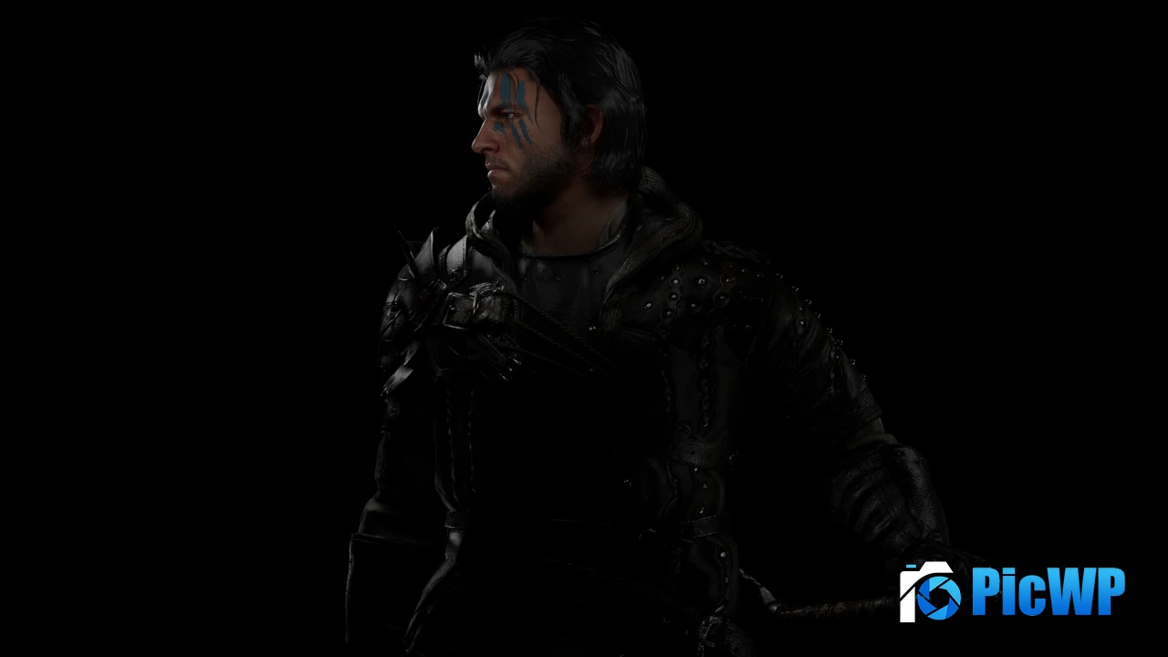 Kliff Black background 4K PC Wallpaper