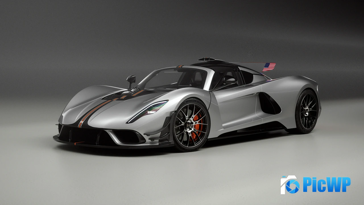 Hennessey Venom F5-M Roadster 2024 4K PC Wallpaper