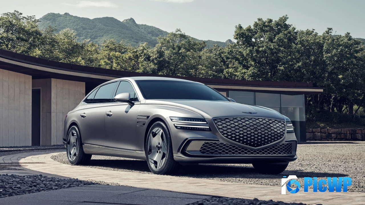 Genesis Electrified G80 4K PC Wallpaper