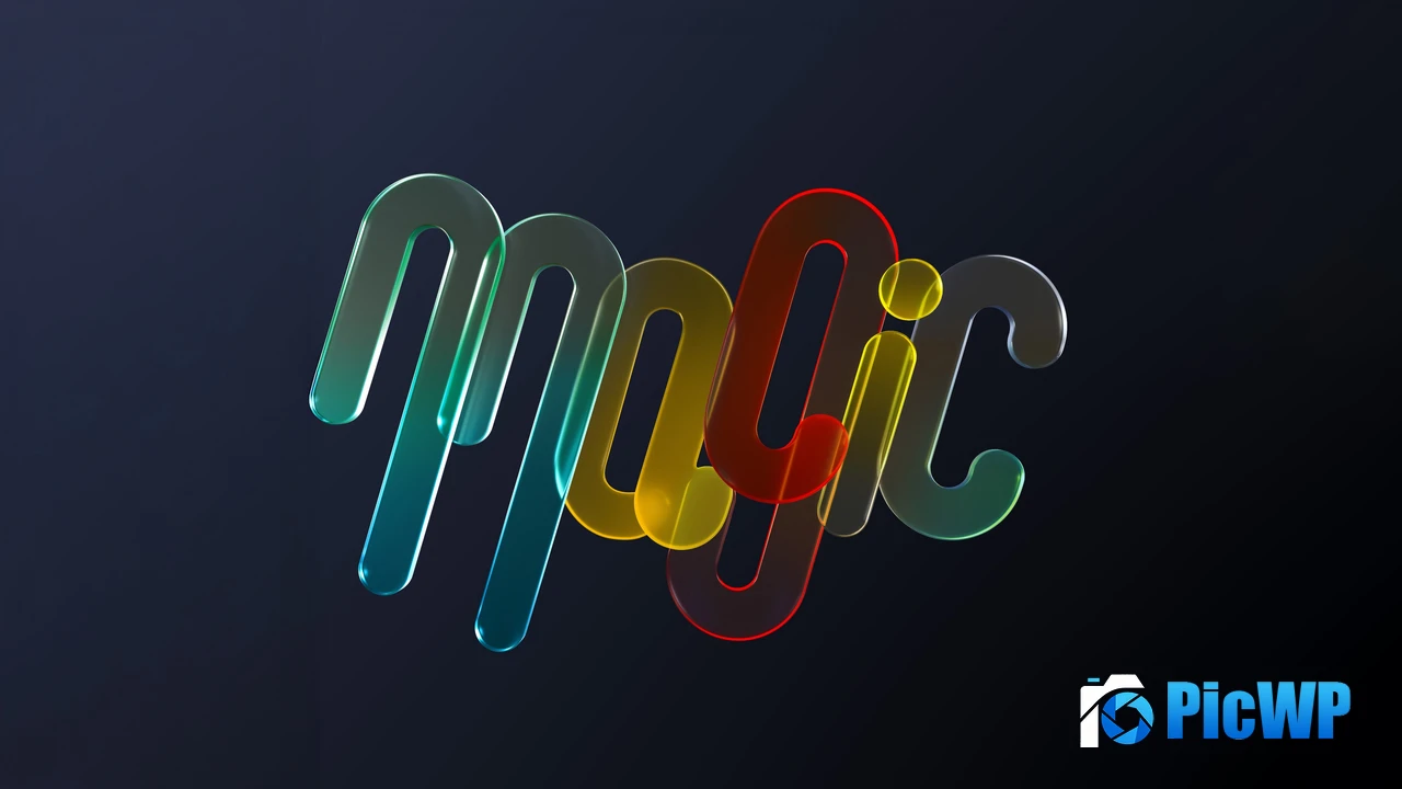 Magic Typography 4K PC Wallpaper