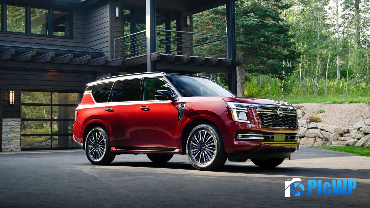 Nissan Armada Platinum Reserve 2025 4K PC Wallpaper