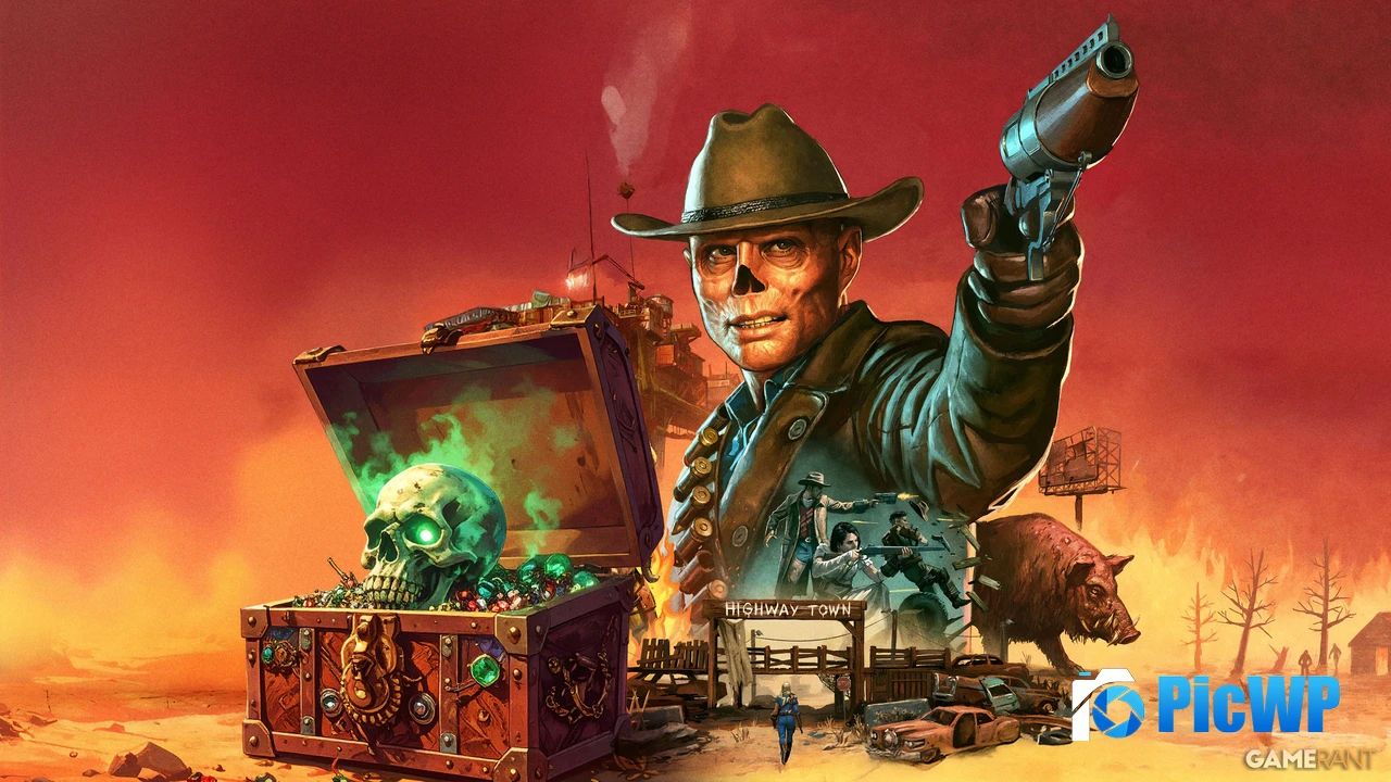 Fallout 76: Burning Springs Ghoul 4K PC Wallpaper