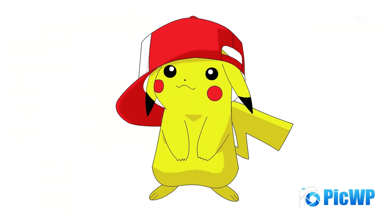 Pikachu Drawing 4K PC Wallpaper