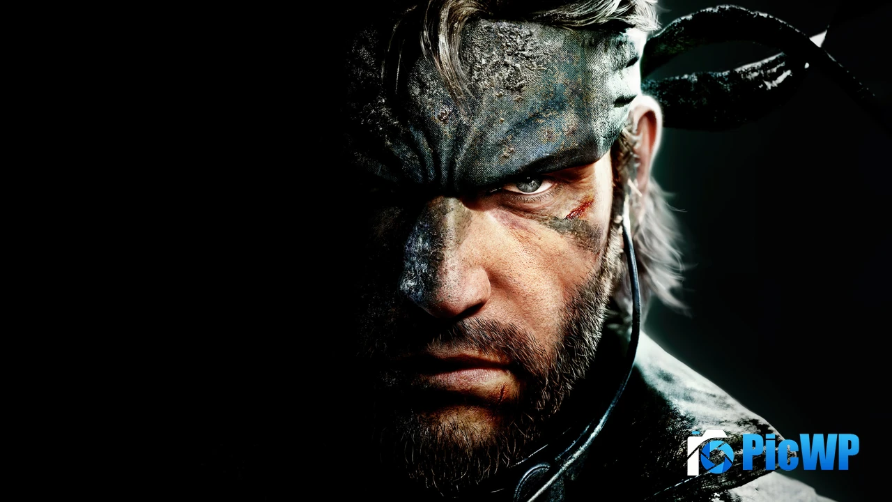 Metal Gear Solid Delta: Snake Eater Black background 4K PC Wallpaper