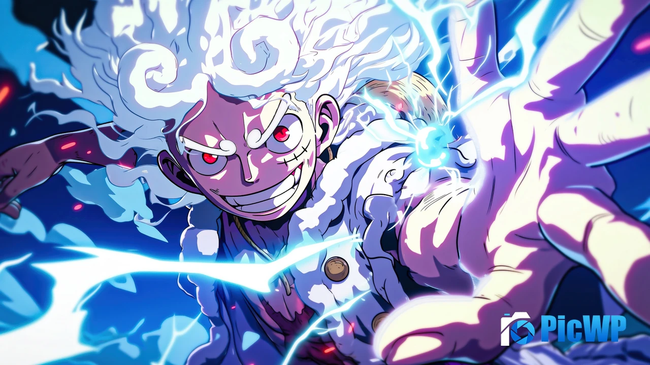 Gear 5 Luffy Artwork 4K PC Wallpaper