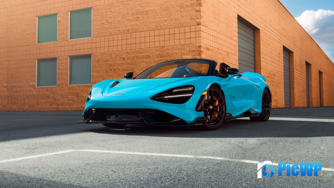 McLaren 765LT Spider Super Sports Car 4K PC Wallpaper
