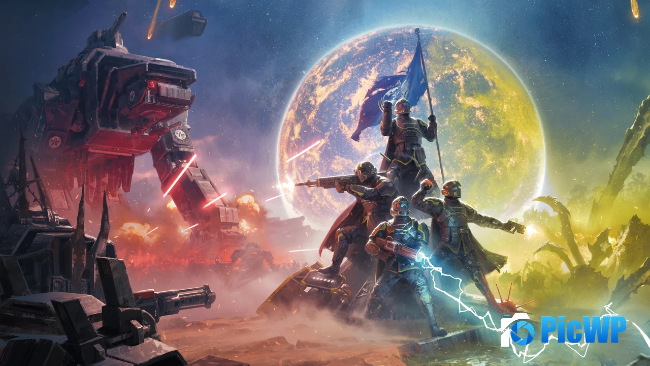 Helldivers 2 Escalation of Freedom 4K PC Wallpaper