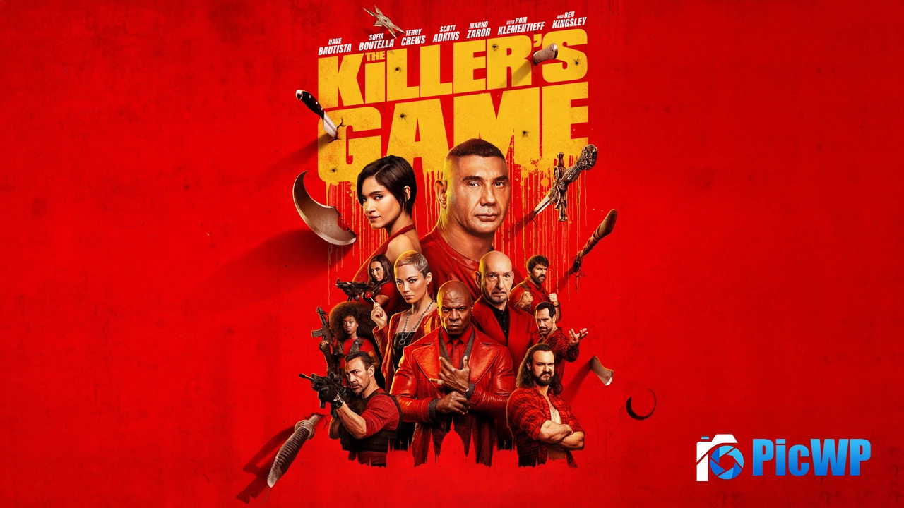 The Killer's Game 2024 Movies 4K PC Wallpaper