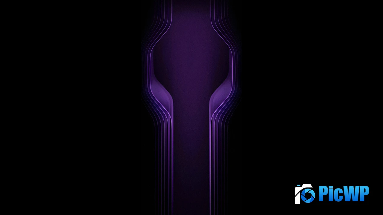 Purple abstract Dark background 4K PC Wallpaper