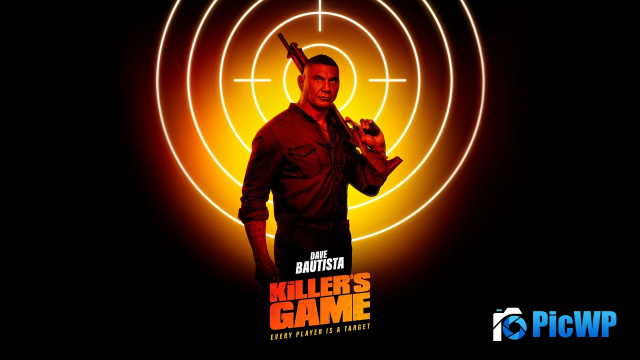 Dave Bautista The Killer's Game 4K PC Wallpaper