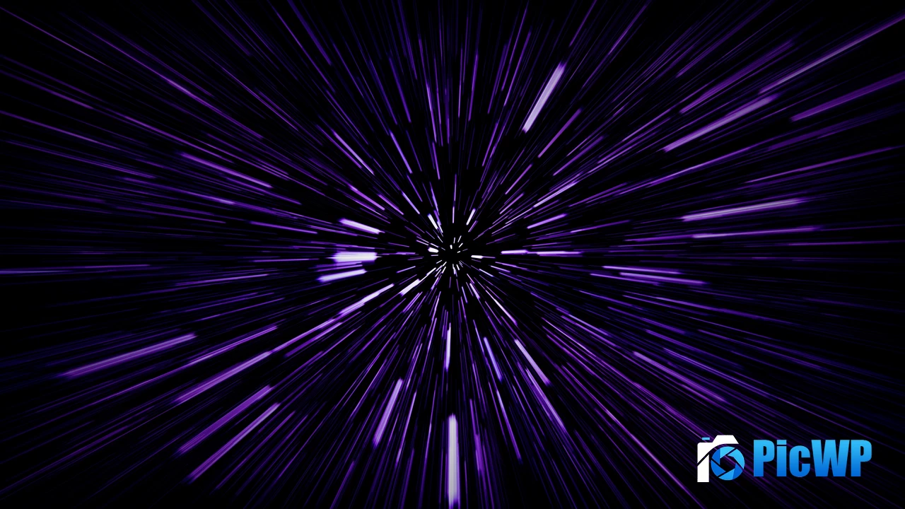 Hyperspace Speed 4K PC Wallpaper
