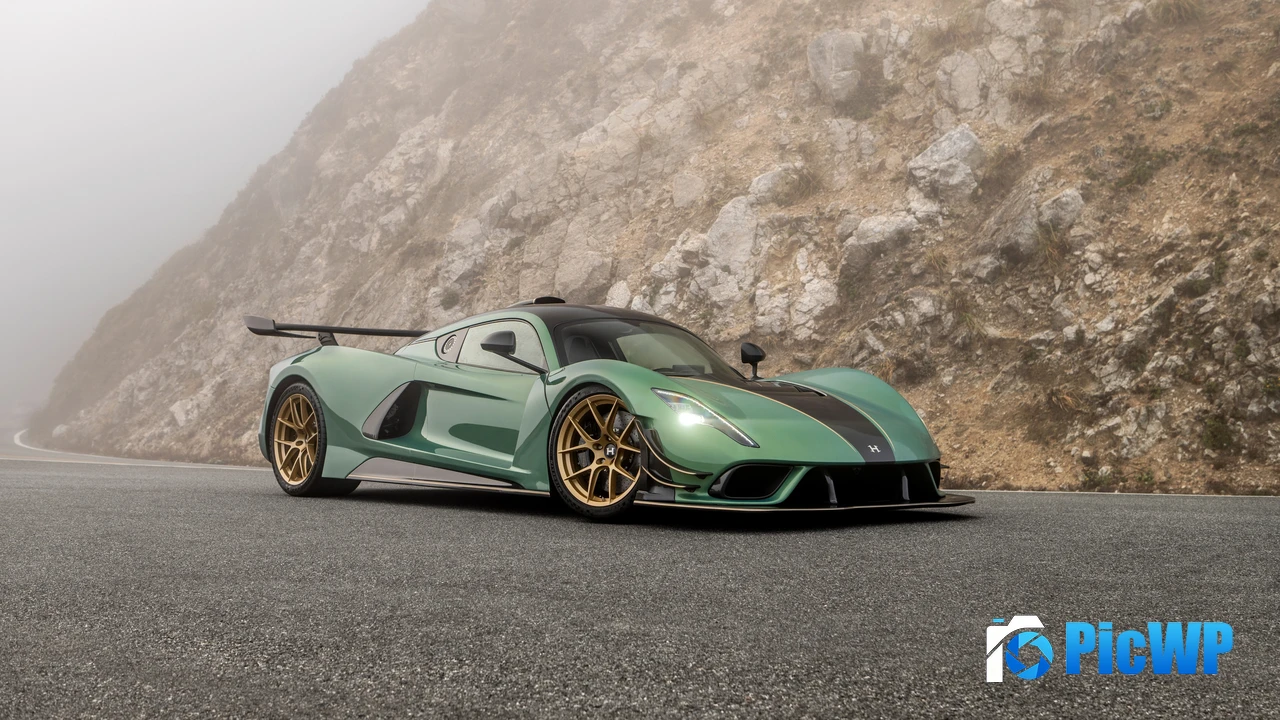 Hennessey Venom F5 Stealth Series 2024 4K PC Wallpaper
